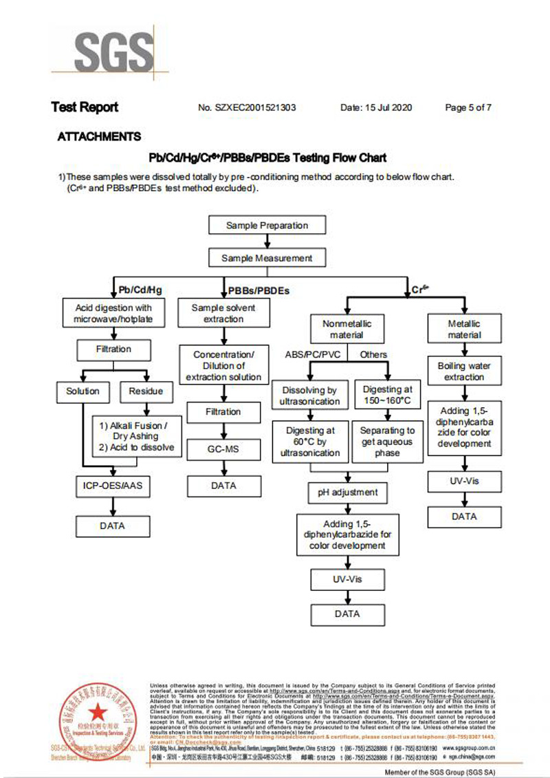 一次性保險(xiǎn)絲SGS認(rèn)證報(bào)告5